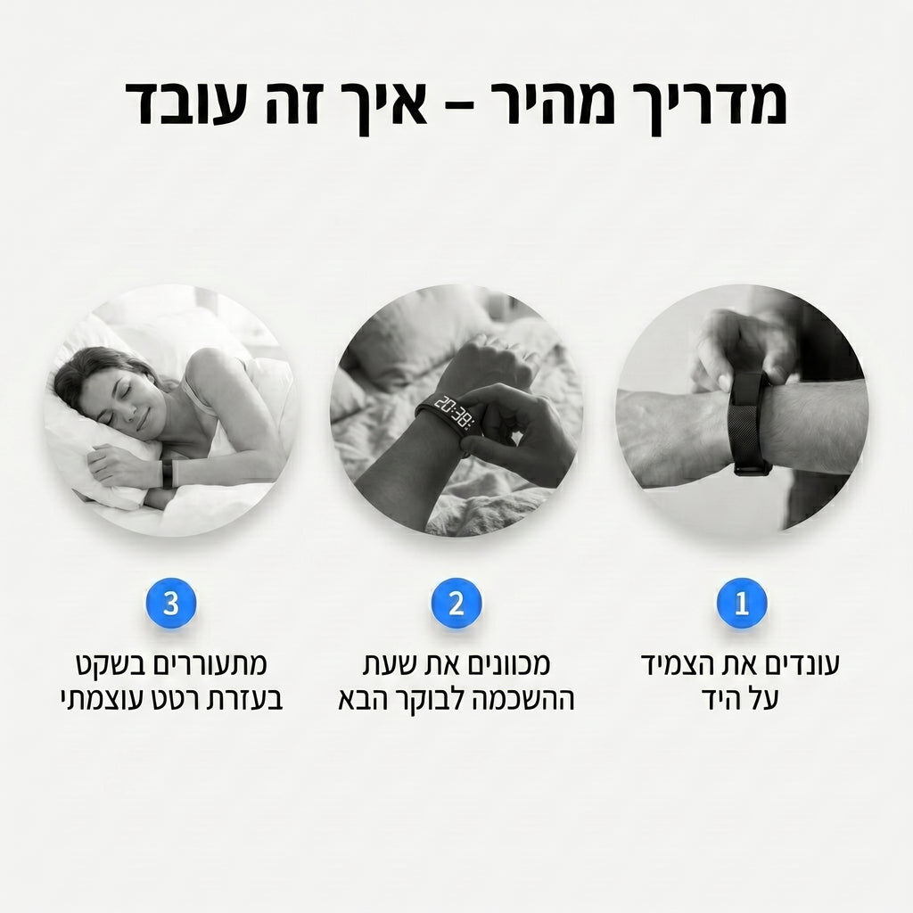 השעון החכם של סליפי | מעיר רק אותך